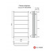 Полотенцесушитель Elterm Сона П7 500х900